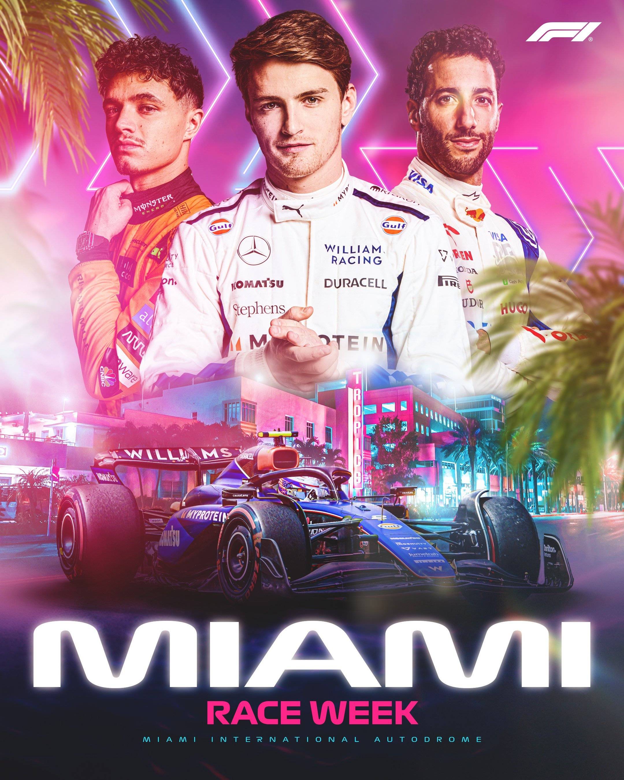 F1 2025 : Grand Prix de Miami en streaming